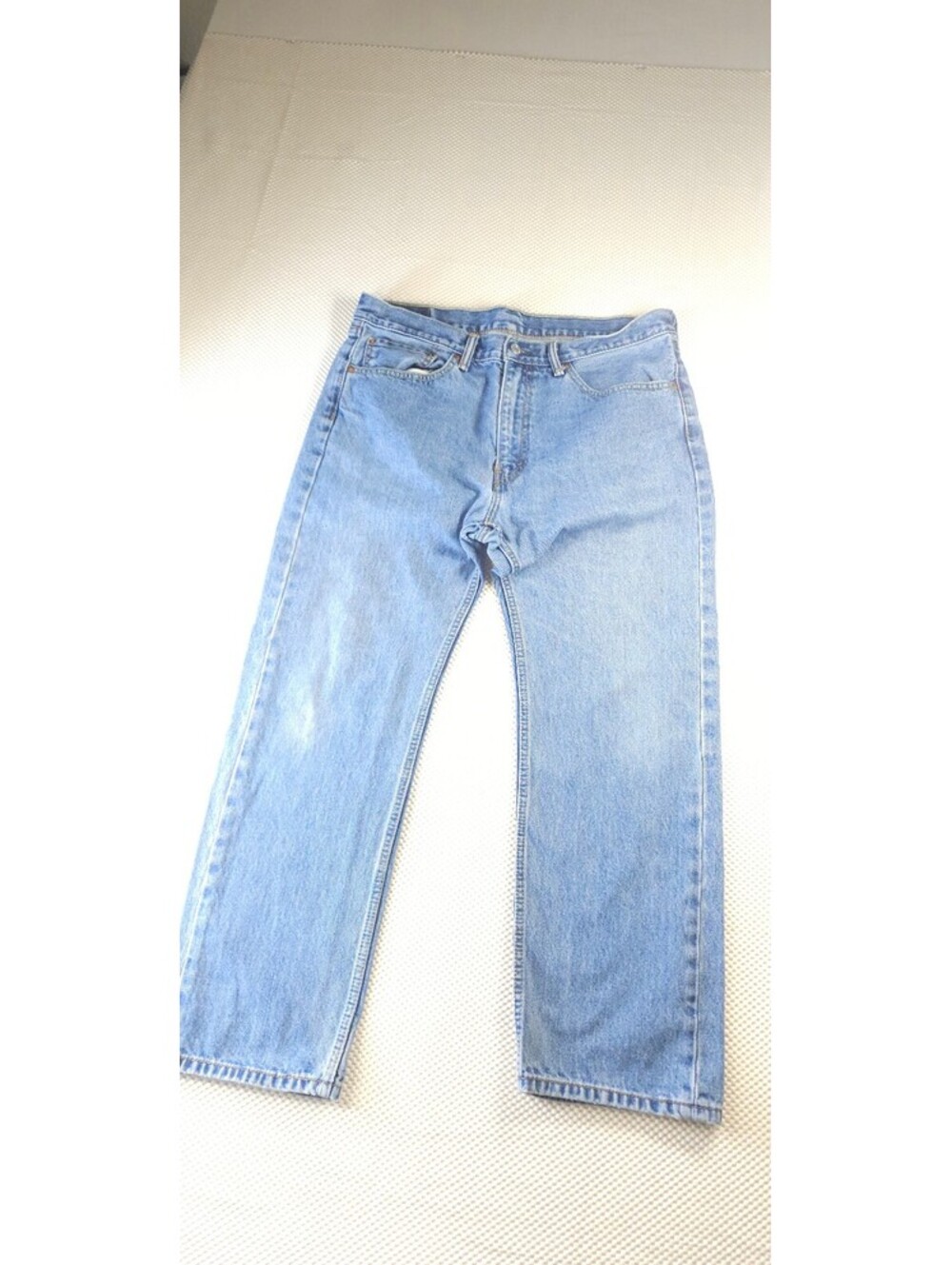 Levi's 501 Light Blue Denim Jeans 36x29
